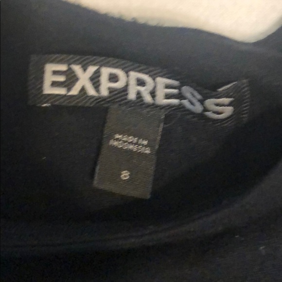 Black and leopard print dress. - Picture 3 of 4